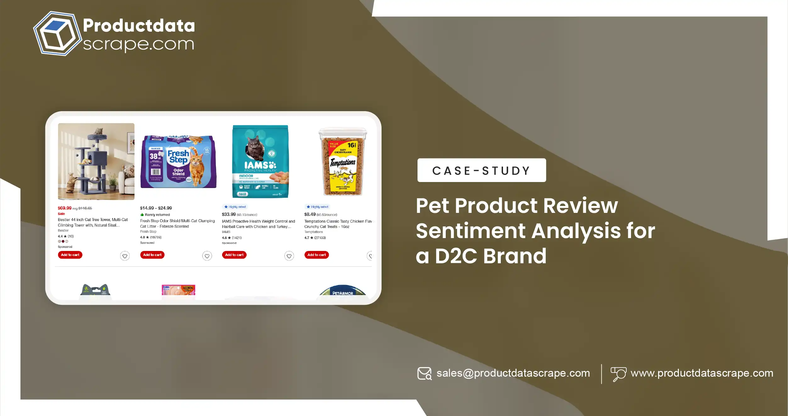 Pet Product Review Sentiment Analysis for a D2C Brand